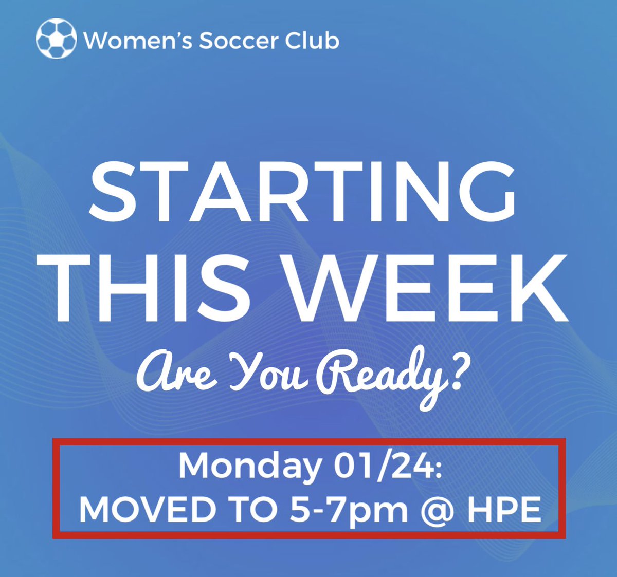 SfaClubSoccer's tweet photo. Based on the weather we have moved our first day of tryouts to ‼️5-7 @ the HPE‼️ @SFAQuestions @SFACampusRec https://t.co/r4wIe9KOza