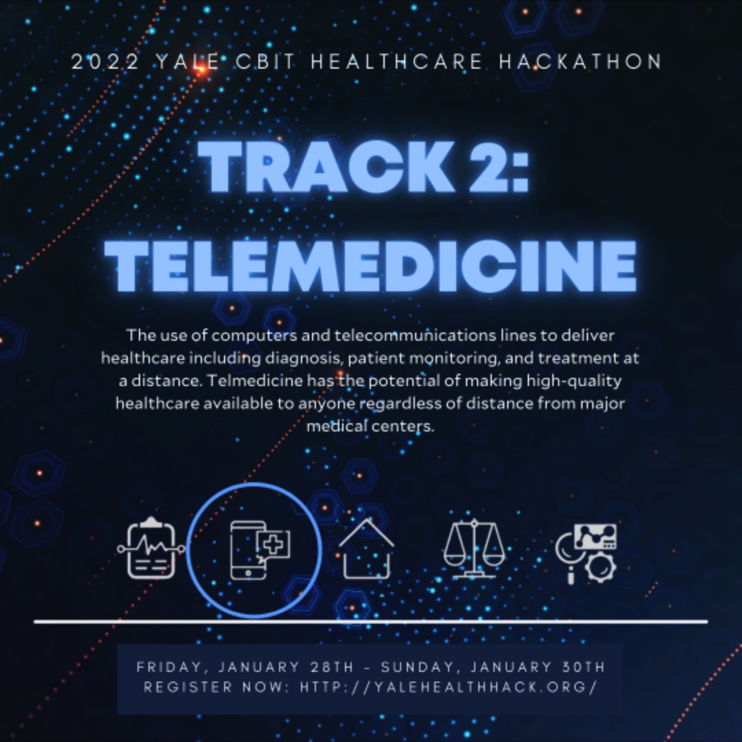 Next up in our track highlight series is telemedicine. Telemedicine uses computers and other modes of technology to deliver healthcare at a distance. With telemedicine, physicians and caretakers now have the opportunity to provide care to individuals with fewer barriers.