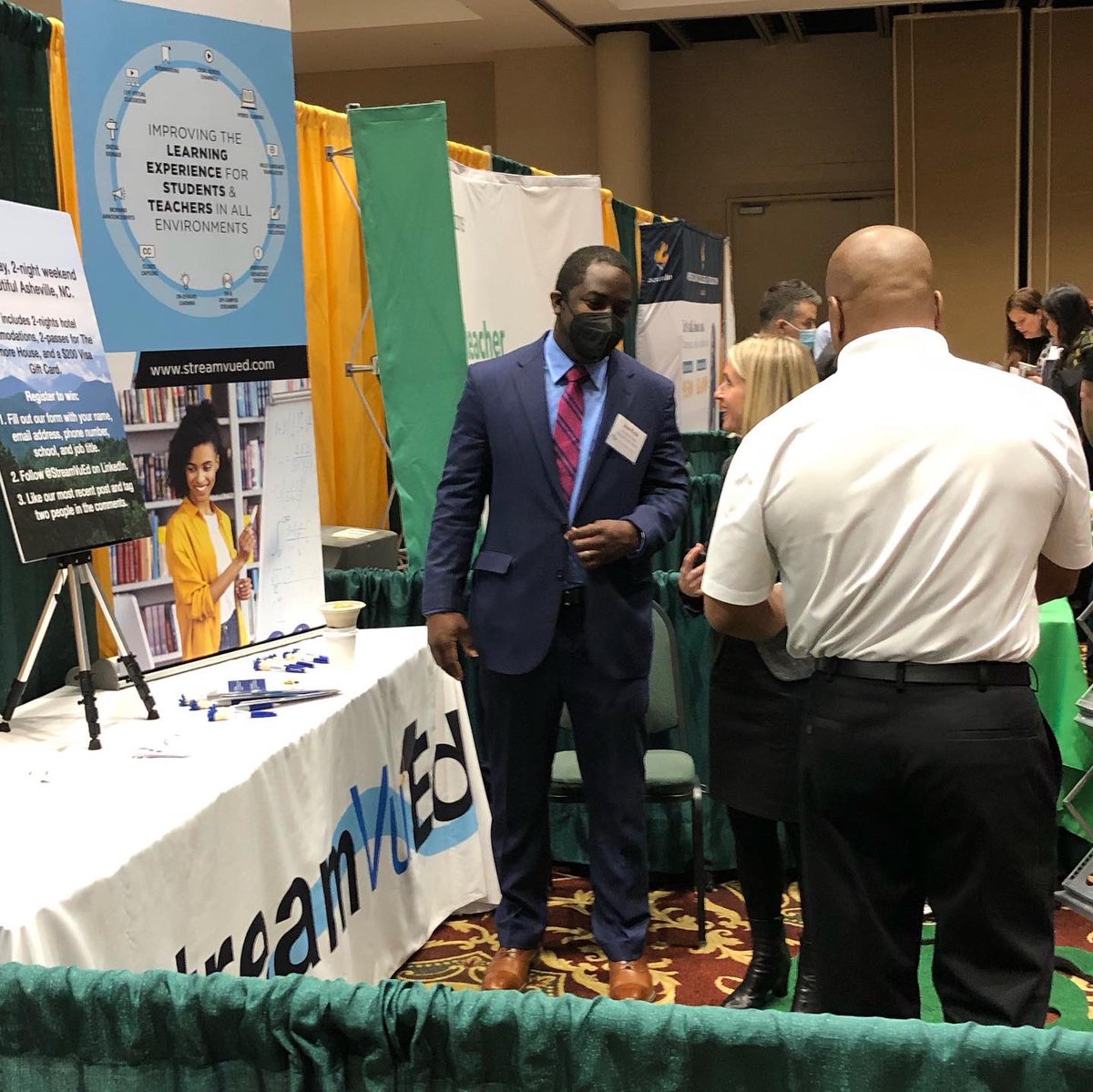 StreamVuEd's tweet photo. Come meet with us at #WinterGAEL @ booth #18 

We’d love to meet with you and talk about how we can streamline your schools learning!

#gael #gael21 #edtechconf #gaelconf #gaelconference https://t.co/pdIWldmY5d