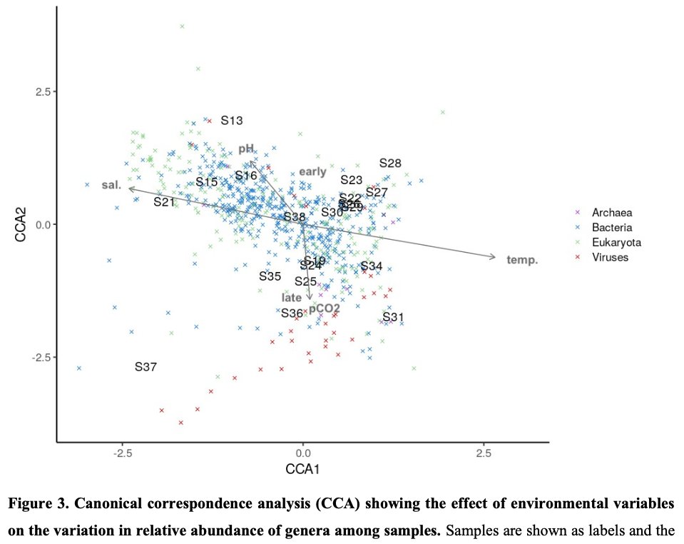 bsuther7's tweet image. Our latest #preprint, &quot;#Metatranscriptomics reveals a shift in microbial community composition and function during summer months in a coastal marine environment&quot;, on @biorxivpreprint. 

Thanks for checking it out! Great to work with this outstanding team.

biorxiv.org/content/10.110…