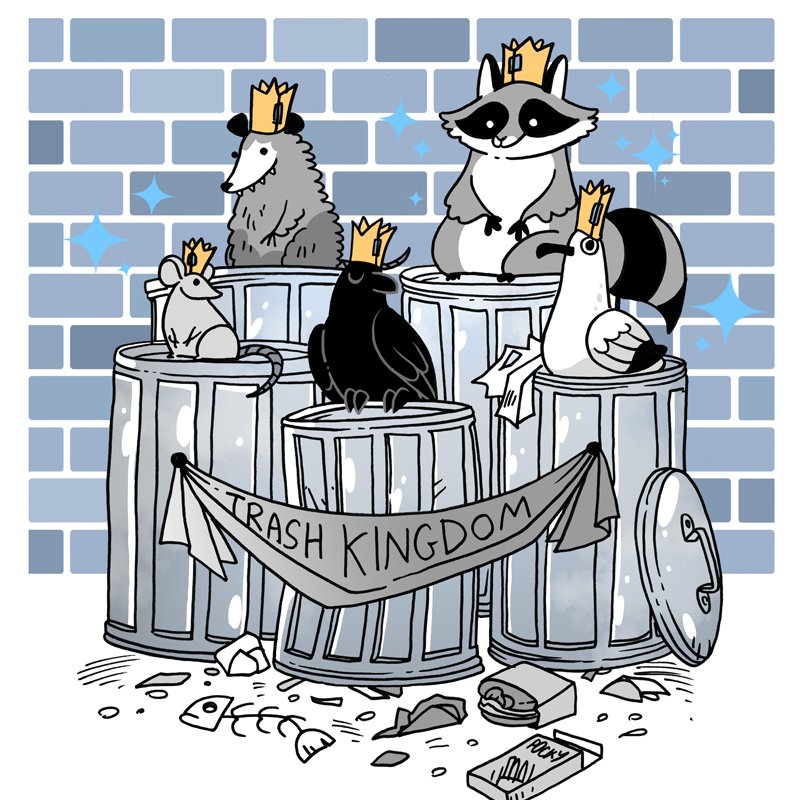 New Crow Time ~ Trash Kingdom. 