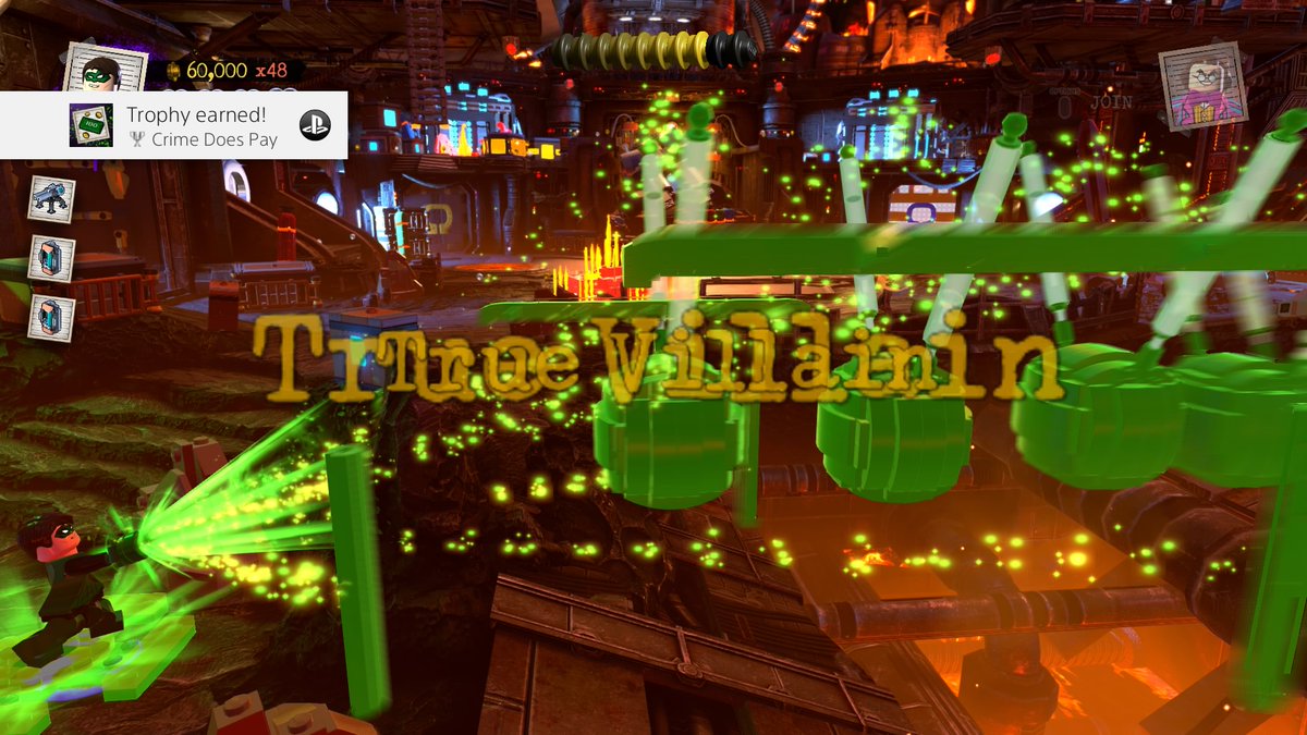 Hyde323's tweet photo. #PS4share ha ha #CrimeDoesPay Lie, Cheat, Steal words to live by! #TrueVillain #LegoDCSuperVillains #gamer >) https://t.co/vs6SPeJPMJ