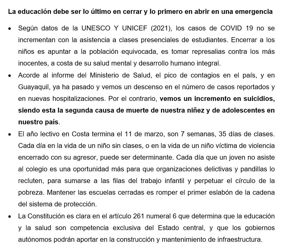 En el #DíaMundialDeLaEducación 
ratificamos que asistir a la escuela no se puede considerar un “riesgo innecesario”. Es un servicio público y un derecho humano que debemos garantizar. Desde el 7 de junio avanzamos en un retorno progresivo, VOLUNTARIO y con medidas de bioseguridad