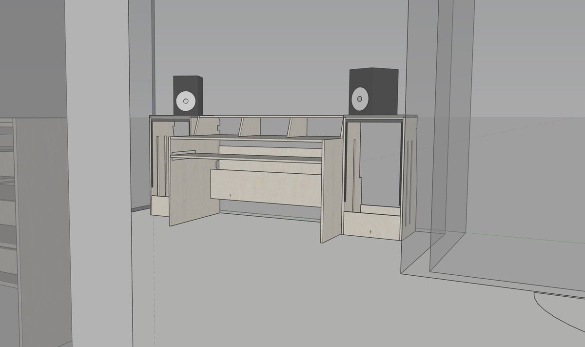 soggy_dumplings's tweet image. Rough draft of the prototype revision almost in place. A few more tweaks and pieces then time to rack! @BridgeSetSound