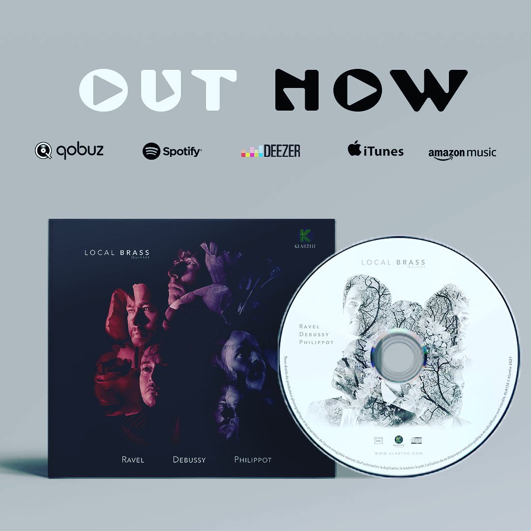 LocalBrassParis's tweet photo. 💿 𝗡𝗢𝗨𝗩𝗘𝗟 𝗔𝗟𝗕𝗨𝗠 𝗗𝗜𝗦𝗣𝗢𝗡𝗜𝗕𝗟𝗘 💿

🎧🎶 https://t.co/irXx0VkwqE
#cdcmecenat @caissedesdepots @klarthe #Ravel #Debussy #Philippot https://t.co/cB7e9ctM0j