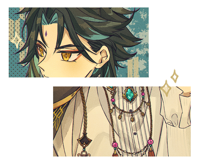 preview for next month's freebie :))
Xiao banner almost over yeah? Did you manage to get the golden boy 