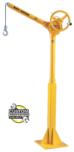 LiftWisco's tweet photo. The Sky Hook Model 8550 is an industrial lifting device that lifts up to 500 lbs. Ideal for lifting machine parts or heavy items ergonomically. The load can be safely lifted and pivoted 360 degrees for precise positioning. https://t.co/K1PLmaPxa4
#LiftingDevice #materialhandling https://t.co/HUNuBVRs2U