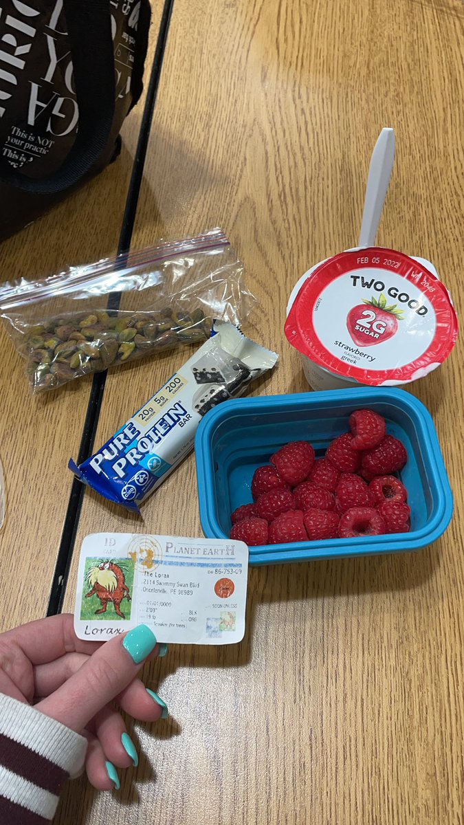 My lunch contains proteins, fats and carbs. Eating these 3 things are essential to sustaining energy and won’t leave me malnourished :) #apespop <a href="/franklinlorax/">APES Project Lorax</a>
