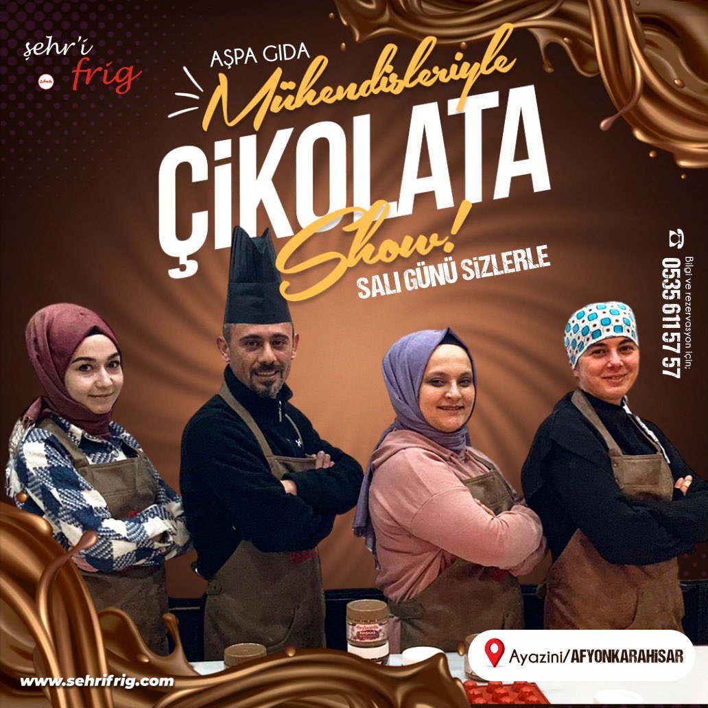 AsgSuleyman's tweet photo. Sayın Valimiz @gokmen_cicek_ önderliğinde Frig vadisinin kalbi Ayazini’de başladığımız projemiz  Şehr’i Frig Cafe&amp;restorantımızın Deneyimleme atölyesinde gerçekleştireceğimiz çikolata eğitimimize herkesi bekliyoruz.

https://t.co/iUh2TFnUKg 
https://t.co/ToSFD6XDXa https://t.co/4DPm92fRvK