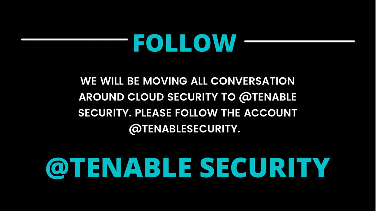 Accurics by Tenable tweet media
