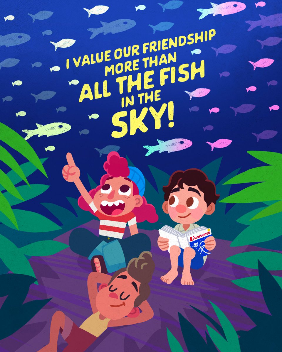 Pixar's tweet photo. Make a splash in someone's world today by sharing some kind words on #NationalComplimentDay! https://t.co/IwtWiG0LQz