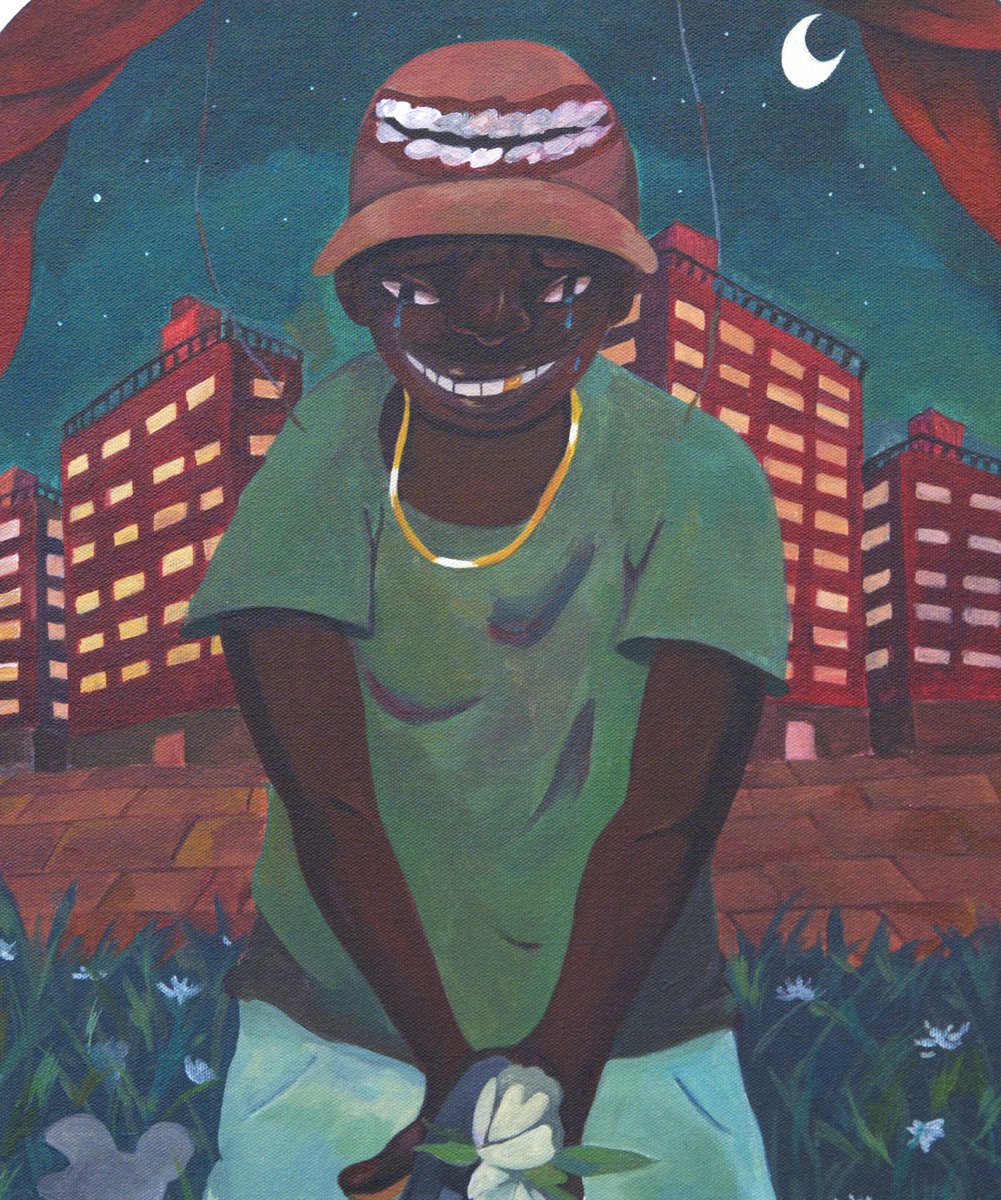 obiagwam's tweet photo. Expensive Love, 2021, Acrylic on Canvas. https://t.co/2fF45b5FLo