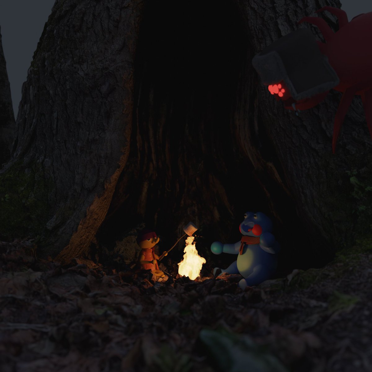 _Xenf's tweet photo. Coming out of a very depressing professional experience to discover I still love making silly little stories with silly little creatures https://t.co/9Mdkm3LrO8