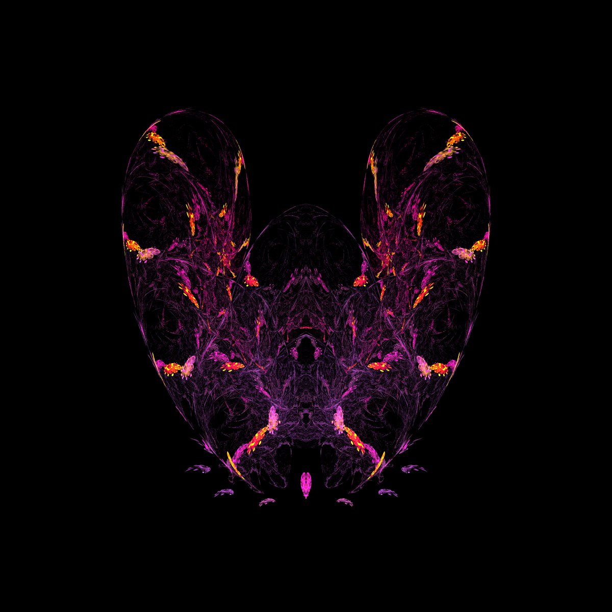 opensea.io/assets/0x495f9…
Living organisms emerge from basic initial inputs. It has even been proposed that fractal geometry can provide a coherent description of the design principles that underpin living organisms.