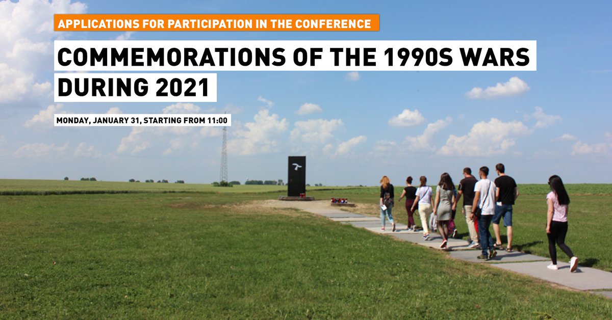 We invite you to the presentation of findings of the regional report and handbook on commemorations of war crimes in Serbia, BiH, Kosovo, and Montenegro for the period of January – October 2021. The presentation is to be held on Monday, Jan 31, starting from 11am via Zoom.
