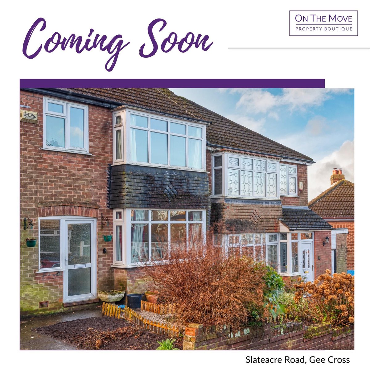 🏡 Coming Soon... #GeeCross
This home is a perfect 'Doer-Upper' renovation project for someone wanting to put in the hours to make it their own. 

Register for our 'Property Alerts' on the link below...

otmproperty.co.uk/register/
