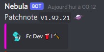 Nebula_FR's tweet photo. Nouveau patch-notes sur Nebula ! Si ce n'est pas fabuleux ! 🔥

Pour les non-whitelist, qu'attendez-vous pour nous rejoindre ? 😎 https://t.co/1GkxHhTmfQ