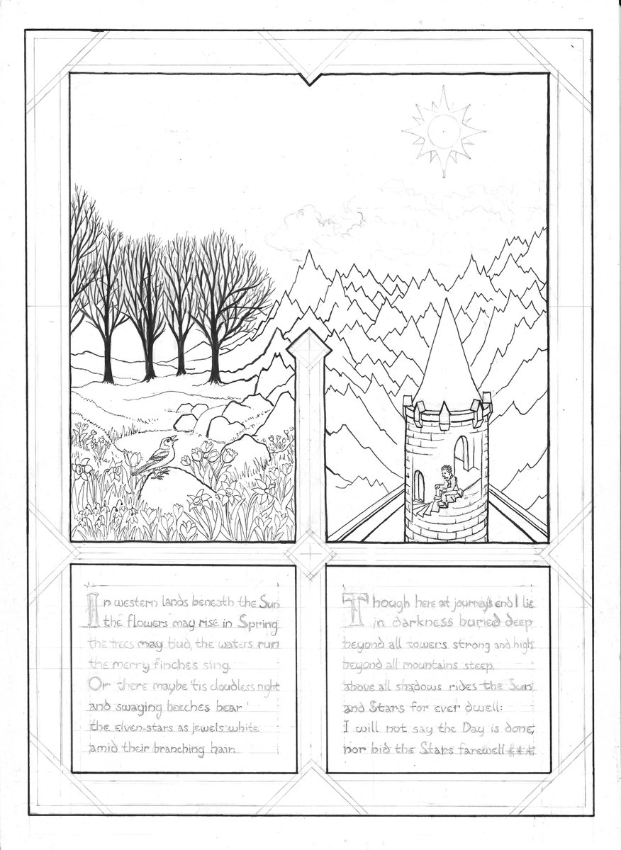 MatejCadil's tweet photo. Lineart of my picture based on Sam's Song in the tower of Cirith Ungol. #WIP What do you think about it so far?

You can read more of my thoughts about it here: https://t.co/I5aRLQhCc1 https://t.co/Xp058WpvaE