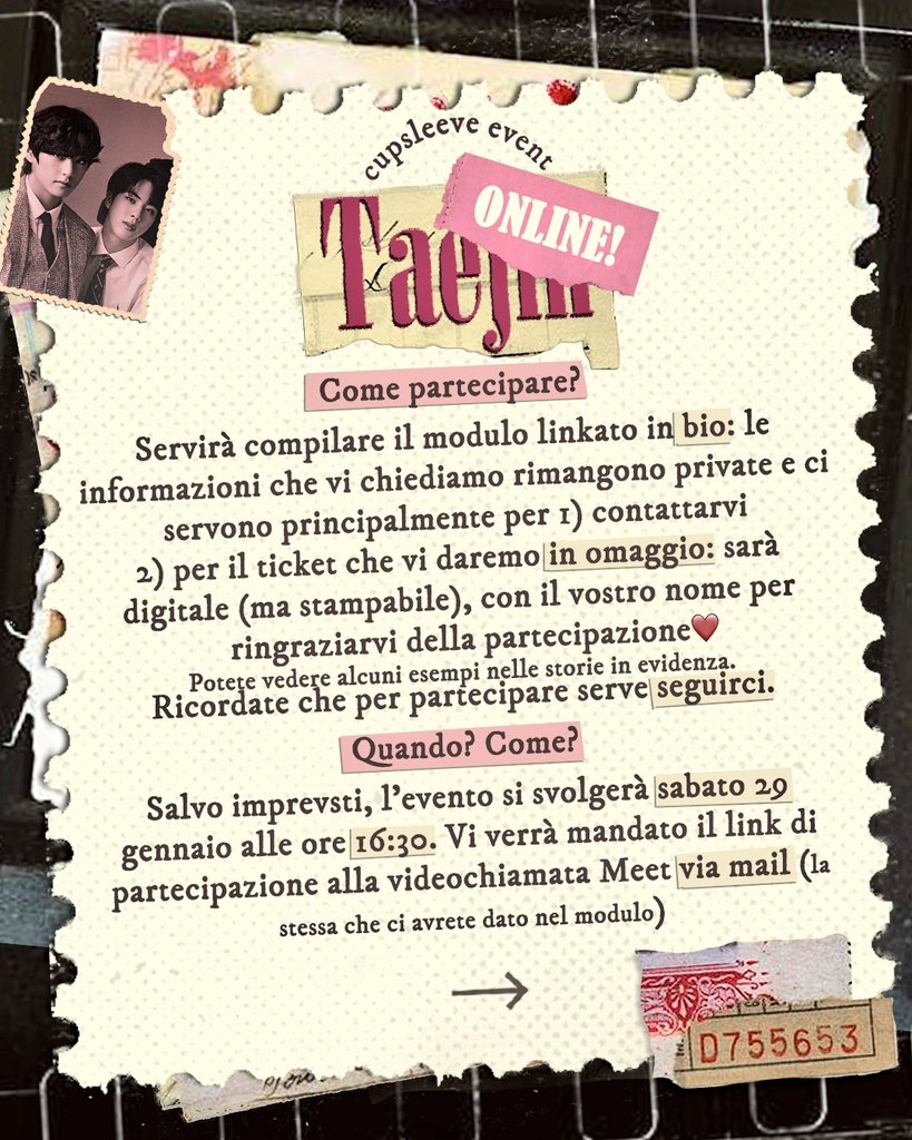 borahae_team's tweet photo. Ciao Army! 💜

Mentre aspettiamo che la situazione pandemica migliori, abbiamo deciso di passare del tempo con voi attraverso un'esperienza tutta online, esperienza che potrebbe avvantaggiarvi parecchio all'evento fisico!

Link modulo -> https://t.co/U2IvkWHYkz

↓ +info ↓ https://t.co/dAZVhO4v9R