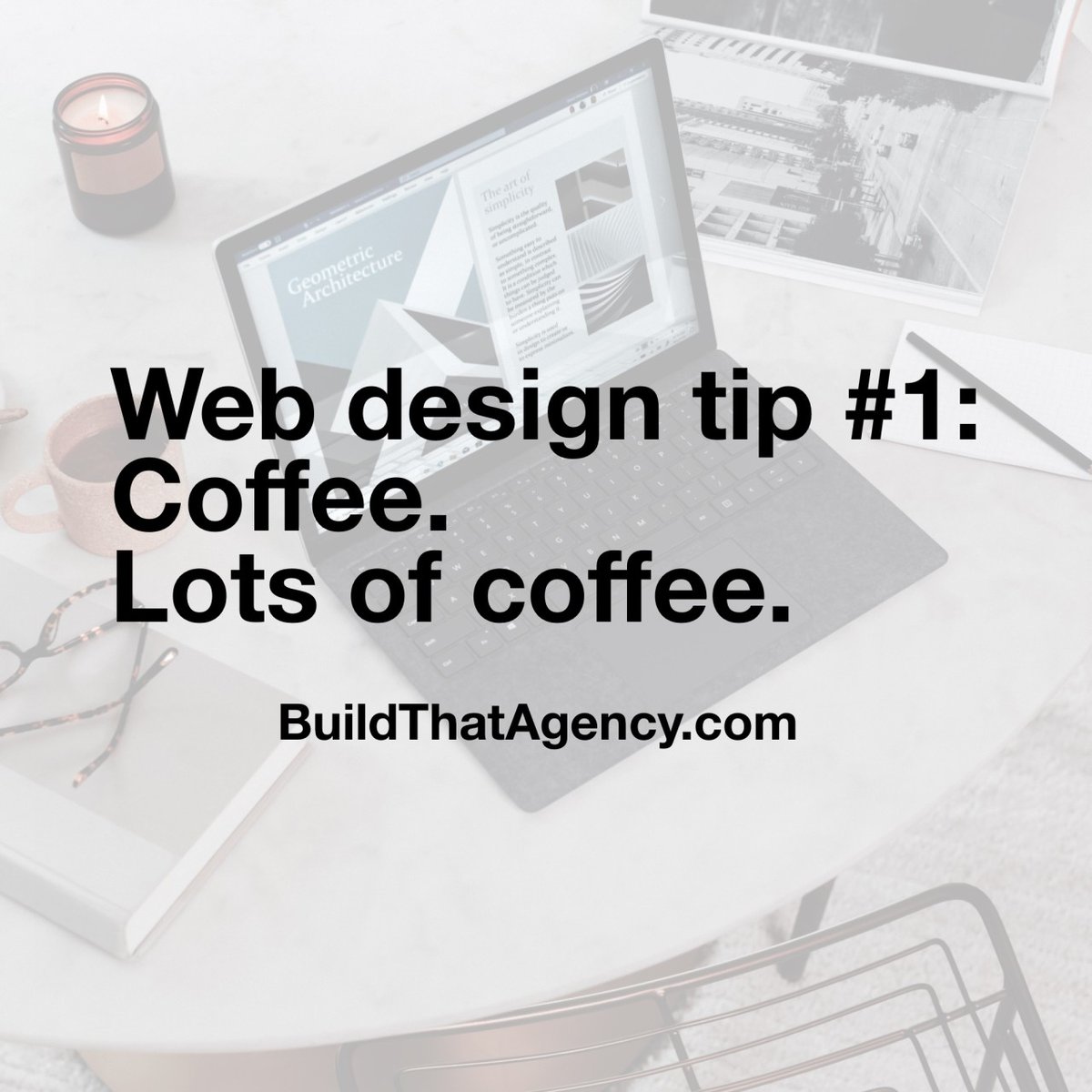 We’re not the only ones who need #Coffee to complete a #webdesign.