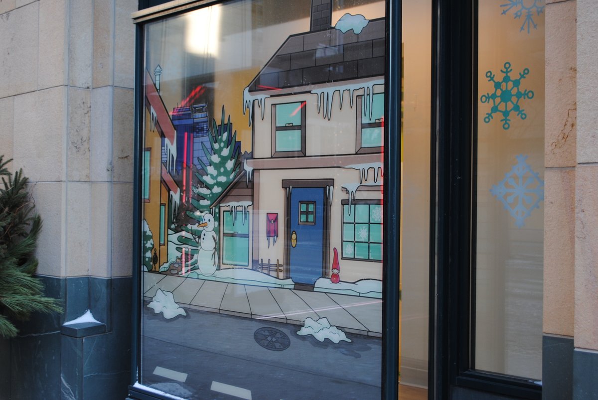 Winter can be a drag... so we're embracing it! 

We installed new interactive winter window displays on our #OnNicollet office windows to celebrate the winter season in #mplsdowntown. Come on down, download the app, and watch the windows come to life. #MplsDID #mymplsdt