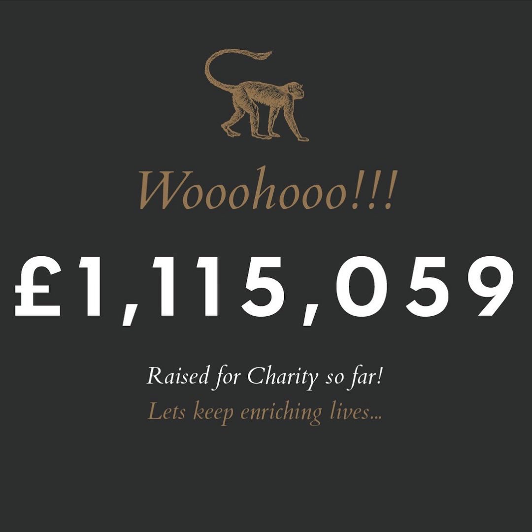 NishaKatona's tweet photo. We did it! We raised over £1million for our house charities! All you who think of starting a business - DO IT- and your dreams may soar to unimaginable heights.Mowgli exists to enrich the lives &amp; benevolence is a better boss to my brilliant teams than I ever could be 💪🏾💪🏾💪🏾💕 https://t.co/klCwRPiCcP