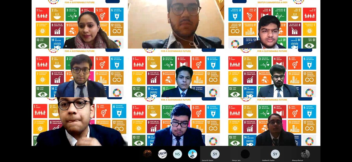 Aarti57865714's tweet photo. Embarked the journey to #GoalsProject . Commenced with the discussion on role of students in achieving SDGs &amp; various other pts..Group leader Ms @JuliaFliss  , my form is really excited and eager to know ab their Goal. #week1 https://t.co/QoJjF1nnru