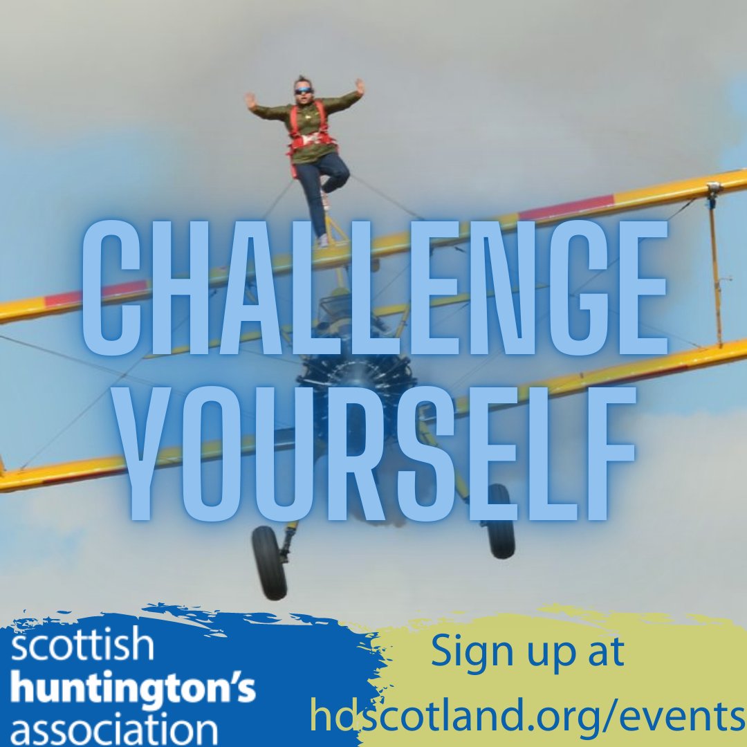 ScottishHD's tweet photo. #ToughMudder, #skydive, #sharkswim or a #wingwalk - join our #fundraising superheroes by taking part in SHA's 2022 #challenge events in support of families impacted by #Huntingtonsdisease. Find out more at https://t.co/uQPGkwD1Jx #charity #families #hdawareness #RareDisease https://t.co/QLkF0auNXx