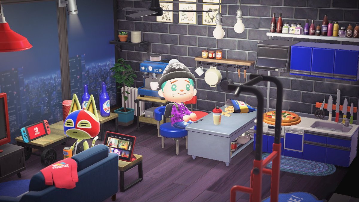 Peachkeen's tweet photo. Redid my buddy Stinky's house. #AnimalCrossing #ACNH #NintendoSwitch https://t.co/O7fvvrhHmS