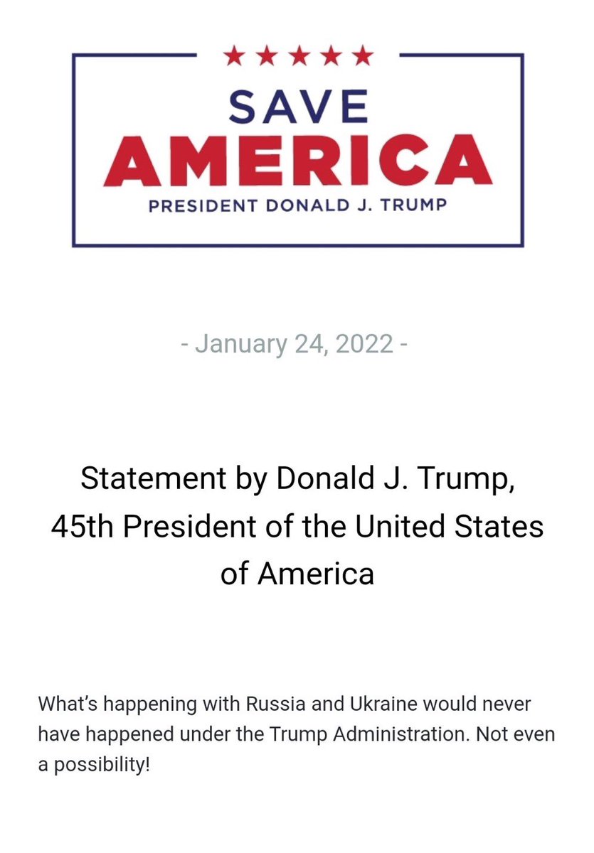 دونالد ترامب: مايحصل مع روسيا و أوكرانيا لن يحدث في ادارتي