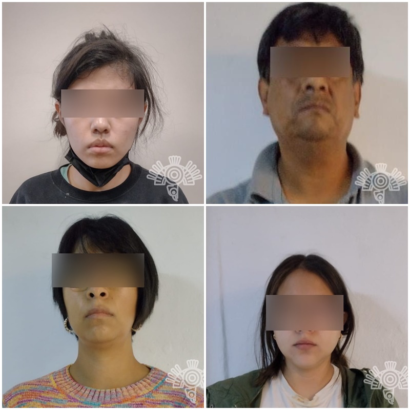 laredcincoradio's tweet photo. 🚔👮 Policía Estatal detuvo a Ana Angélica F, Belén Verónica P, Héctor Miguel P, Berenice M, Argelia T, José Fernando A y Lesly A, a quienes les aseguraron 194 dosis de cristal, 38 de marihuana, un arma de fuego y 100 cartuchos útiles. #LaRedCincoRadio https://t.co/x1XDeHI038