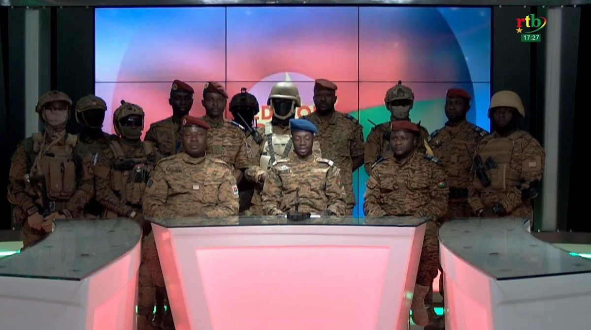Военные захватили власть в Буркина-Фасо 