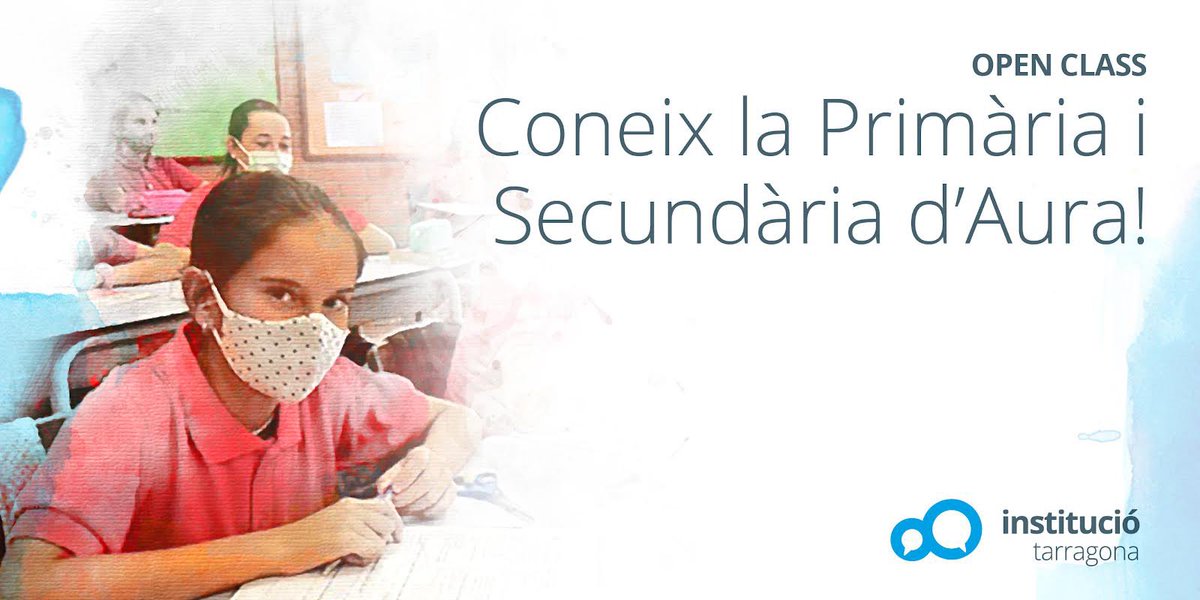 Connecta amb nosaltres i coneix al nostre projecte educatiu. 
🗓 divendres, 3 de febrer
🕒 Online de 15.30 a 16.30
T’esperem!