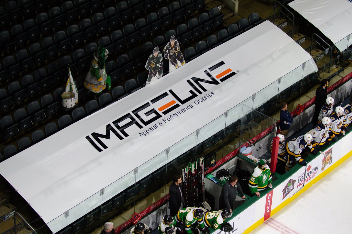 ImageLineInc's tweet photo. We're proud to support the @LondonKnights this season! Look for us right behind the player benches at @BudGardens, then visit us online at https://t.co/HYW2xWXVLU! 

📷 | @HiscoxPhotos https://t.co/aab3LVx640