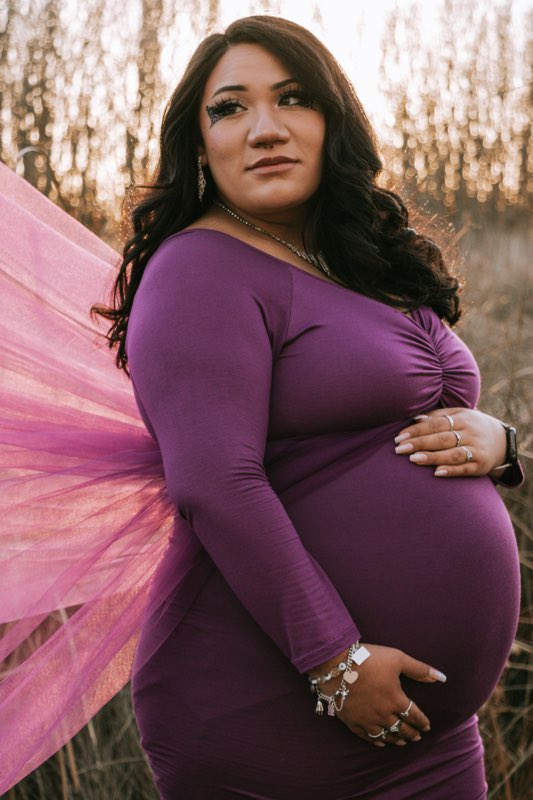 beautiful mother to be 🤍🌙