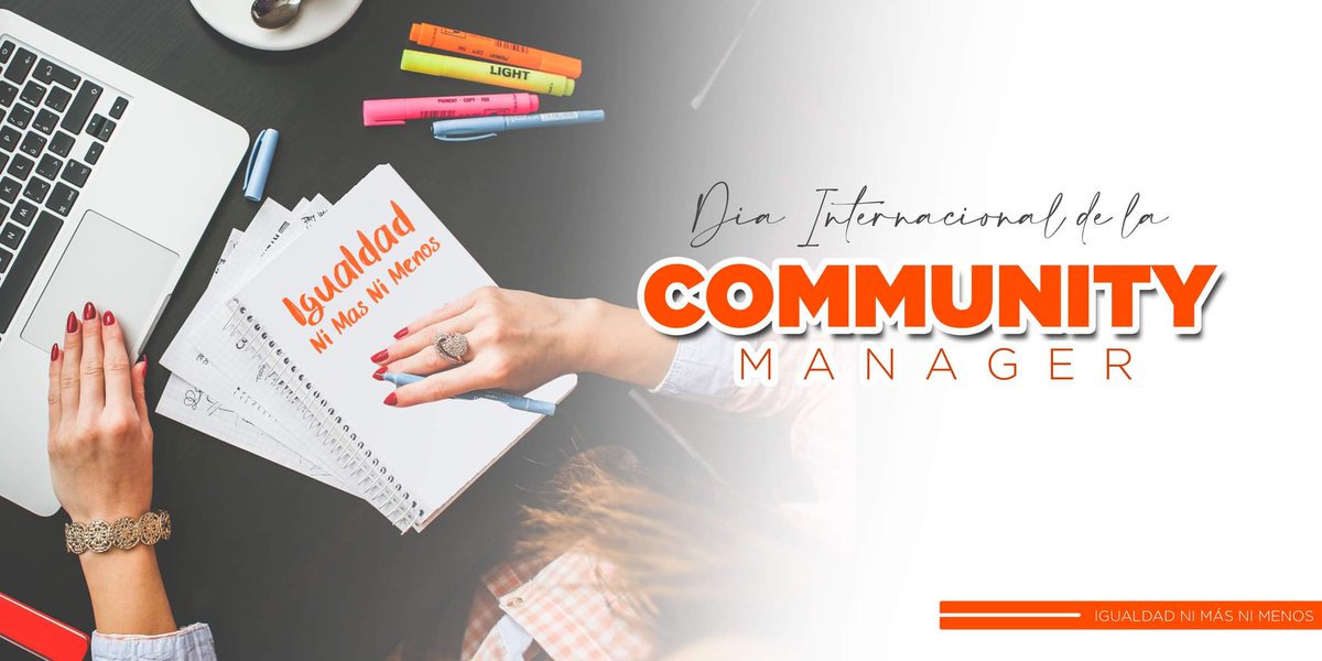 _IgualdadMx's tweet photo. 👉🥳Hoy es el día Internacional de la Community Manager y desde Igualdad Ni Más Ni menos, extendemos nuestra felicitación a todas las profesionales del área, principalmente a nuestras compañeras que dedican su tiempo a esta indispensable área digital.

#Felicidades 📲💻 https://t.co/M2LkTGMEsF