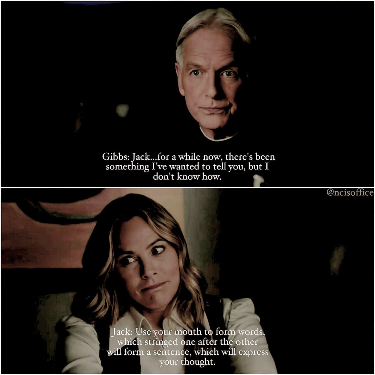 ncisoffice's tweet photo. I had toπ€
{Incorrect quote}
#NCIS #SLIBBS https://t.co/11X6b6OGRX