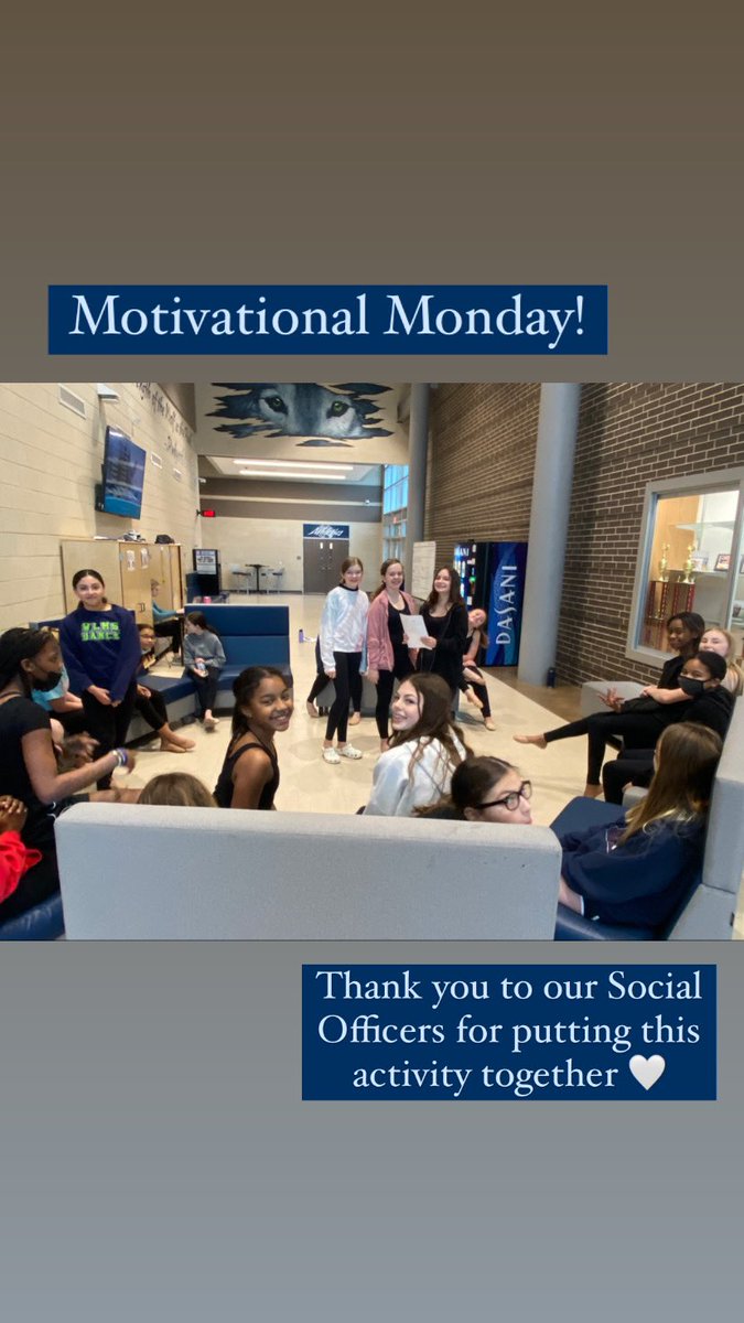 Motivational Monday! Thank you Social Officers for putting this together 🤍