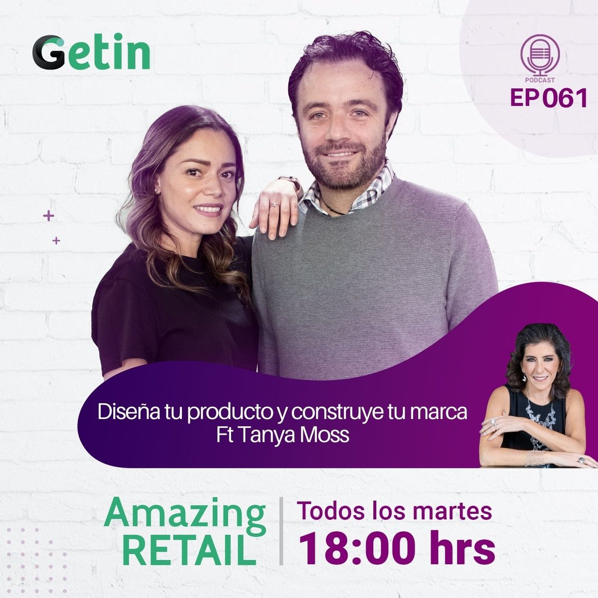 En #AmazingRetailPodcast platicamos con Tanya Moss sobre sus planes para el 2022. <a href="/tanya_moss/">Tanya Moss</a> <a href="/anabelltrejo/">Anabell Trejo B.</a> @frankalvarezb

Escucha el episodio completo 👇🏼
getin.mx/podcast/disena…

Aprovecha al máximo el potencial de venta de tus tiendas, Escríbenos aquí getin.mx/#frmContact
