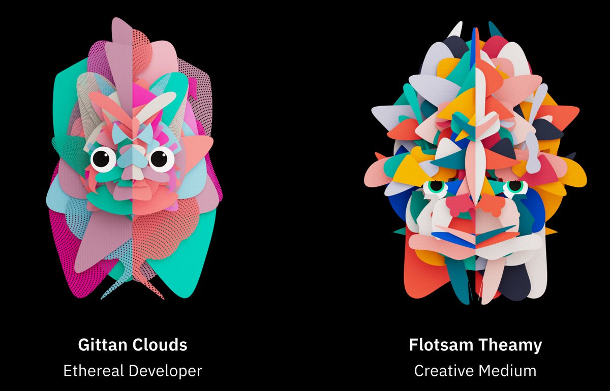 Moon Totems - first chatGPT enabled NFT - 2020 tweet media