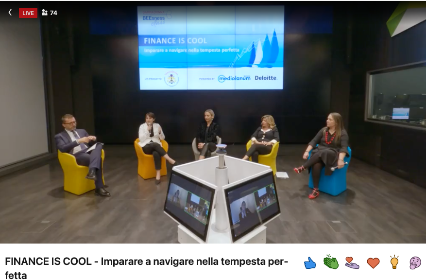 GammaDonna_'s tweet photo. Ripetiamo come un mantra: 
💸 "Il denaro non è un FINE, bensì un MEZZO". 
Il denaro serve a progettare ed è la progettualità che ci rende felici!
Grazie @bardonimilena per ricordarcelo!
#FINANCEisCOOL #BeesnessClass https://t.co/Qa6LWskBaS