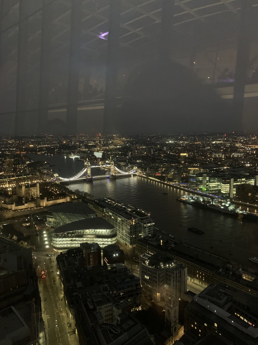 London you are beautiful. London Sky Garden at night 💛