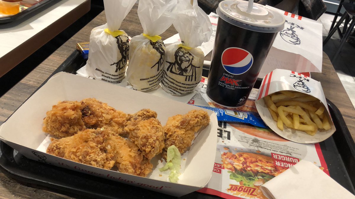 Die Maiskolben vom KFC sind so geil