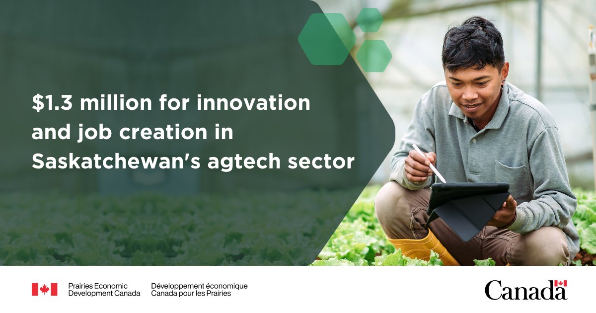 PrairiesCanEN's tweet image. Hon. Daniel Vandal announces $1.3M in federal funding to @EcDevRegina and @getservicebox to bring innovative products and technologies to market. canada.ca/en/prairies-ec… #SK