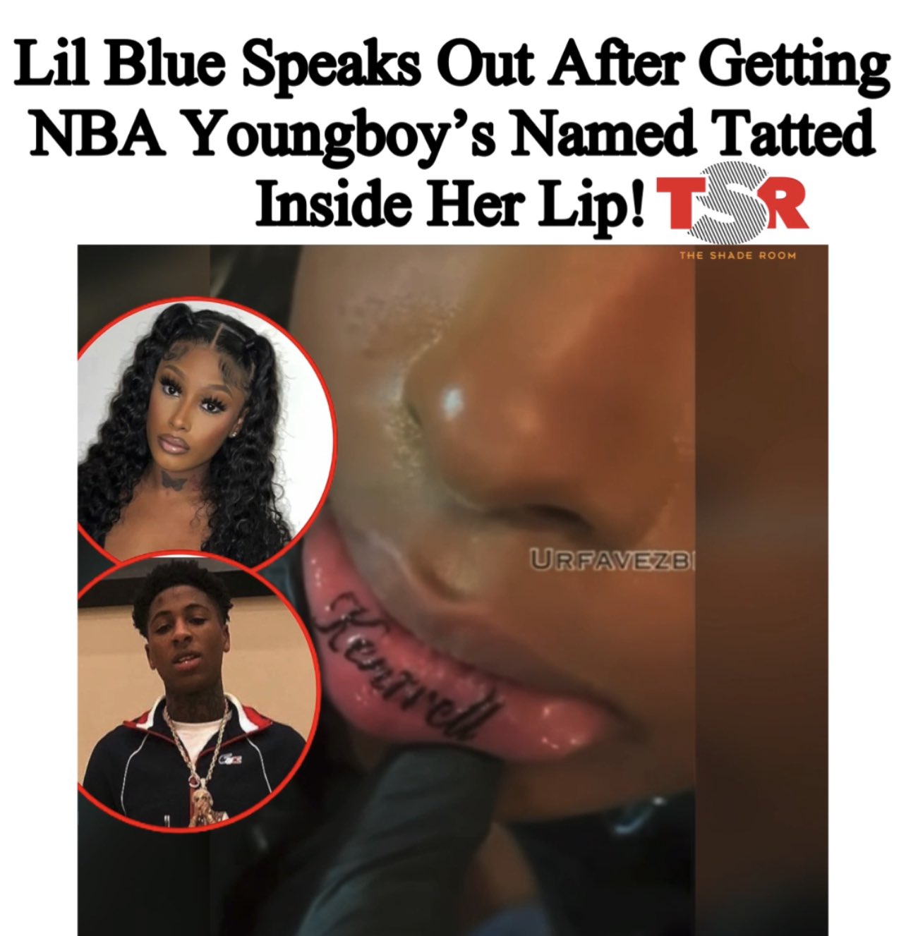 NBA Youngboy Shows Off New 38 Baby Neck Tattoos  YouTube