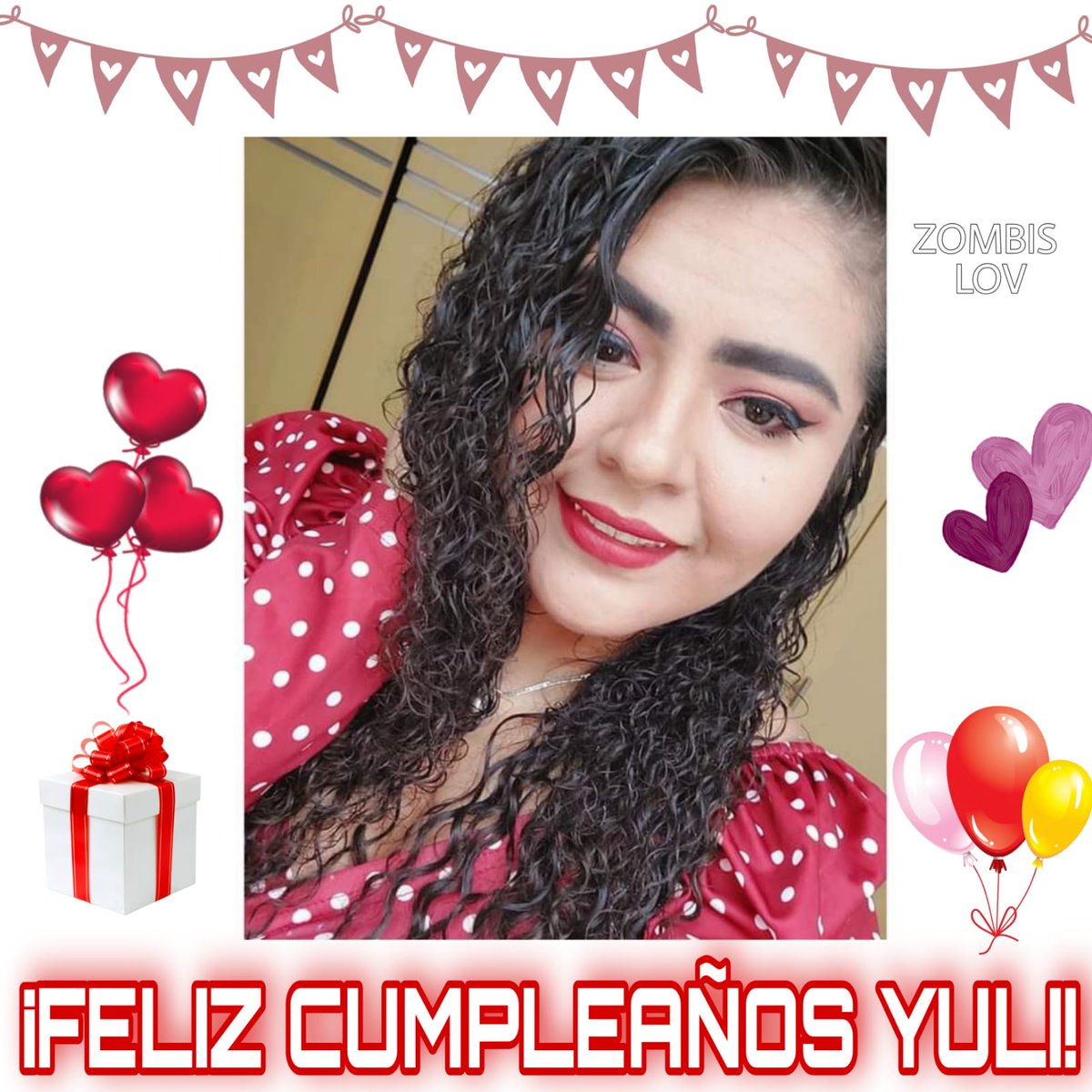 catypromos's tweet photo. Club Oficial Zombis LOV 
hoy celebramos a una de nuestras integrantes y parte importante y fundamental de esta gran familia:

💃🏻🎉 *YULIANA ESPINOSA* 💃🏻🎉 ¡FELIZ CUMPLEAÑOS!

Deseamos que todos tu sueños, anhelos se conviertan en hermosas realidades.
#FelizCumpleYuli
#ZombisLOV🍋 https://t.co/HizZaeJwl8