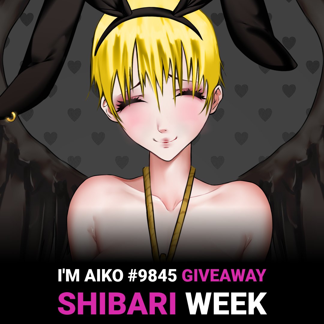 🎉#SHIBARI Special #AikoGiveaway DAY 6! 🎉

🎁 Win I'M AIKO #9845 #NFT
ow.ly/bI1t50HB3EK

To Win:
1️⃣Follow <a href="/aikonft/">Aiko</a>
2️⃣Like &amp; RT
3️⃣Drop your $SOL wallet in the comments
—————
🔥BONUS - Join our Discord: ow.ly/pZwr50HB3EJ

#Solana #ImAiko #AikoNFT #Giveaway #Bondage