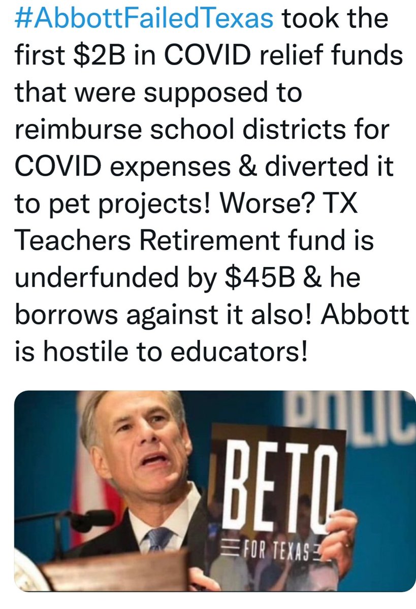 njoylife2012's tweet photo. @GregAbbott_TX #CorruptGOP #AbbottFailedTexas #COVIDIOTS #BootPaxton https://t.co/MeabzrRQE8