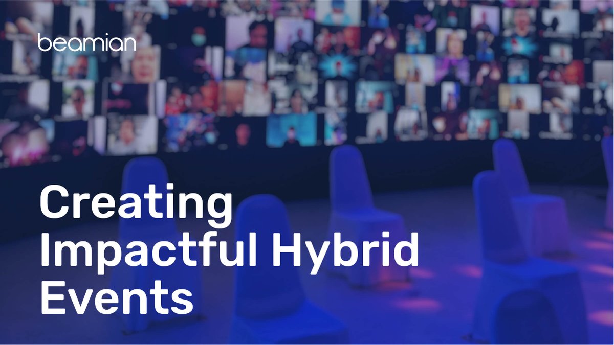 events_beamian's tweet photo. 🥊 About impactful hybrid events 🥊

"Hybrid events are about creating new revenue streams, also for people miles apart." #beamianteam, 2022

https://t.co/sffotjHUTl

#eventprofs #eventplanners #eventtech #eventtechnology #hybridevents #remoteattendees #livestreaming https://t.co/7a1atlz6WF