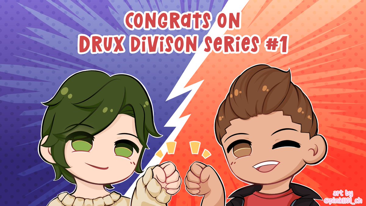 pink_atelier38's tweet photo. 🌿 Thank you for such an entertaining tourney &amp; commentary! I can't wait for the next one~

🎙️ Your hosts! 🎙️
@matchageese &amp; @drux7_ 

#PinkPortfolio https://t.co/frabcAhRr9